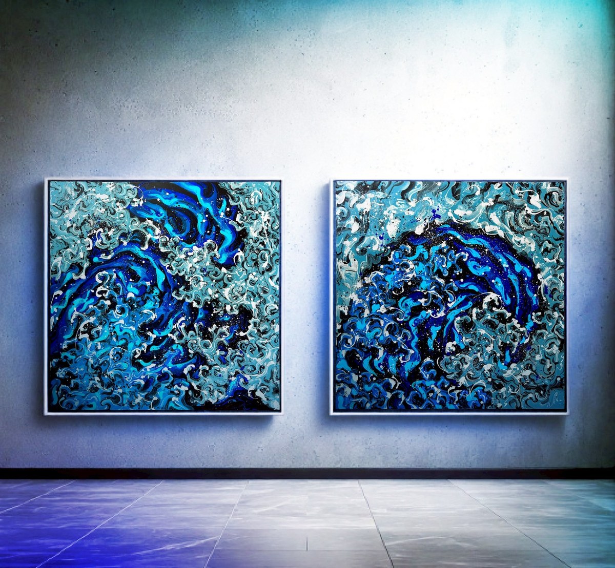 北斎館コラボ作品（男浪）